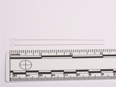 0.19mm Big Eye Springy Australian Made Twisted Wire Beading Needles